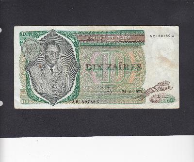 Beschrijving voorzijde: MOBUTU